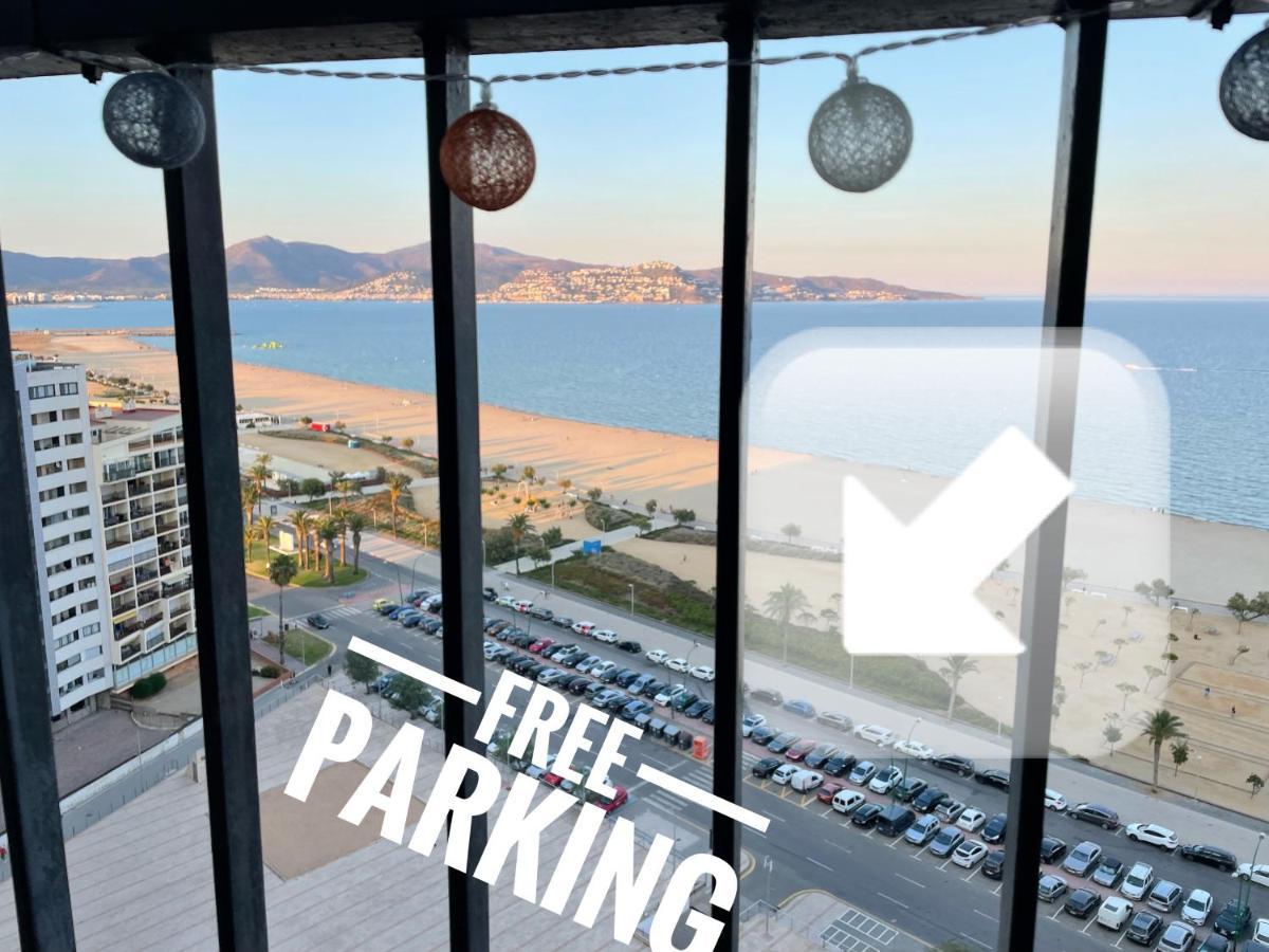 Apartamento Vistas Al Mar Aire Acondicionado Wifi Empuriabrava Exterior foto